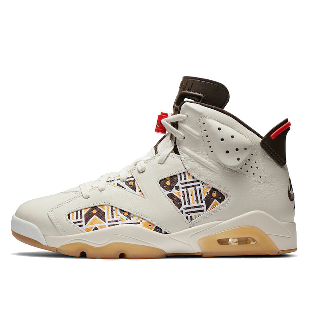 Air Jordan 6 'Quai 54' Sail Brown (2020) sneaker – authenticated on KLEKT