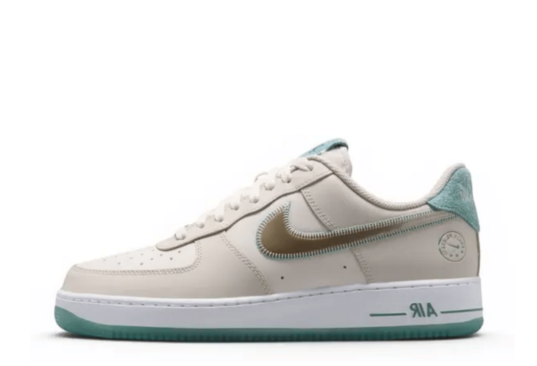 Nike Air Force 1 Low '07 'Philadelphia' (2026) LIGHT OREWOOD BROWN/METALLIC GOLD SILK-PHANTOM-MINERAL TEAL-TREASURE BLUE-SAIL sneaker – authenticated on KLEKT