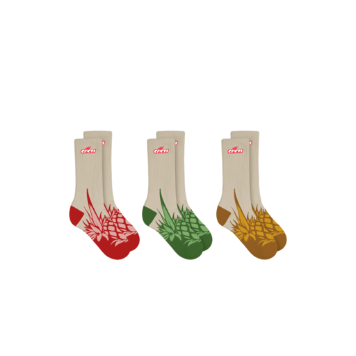 Travis Scott Agave Socks - 3 Packs Multi (SS21)