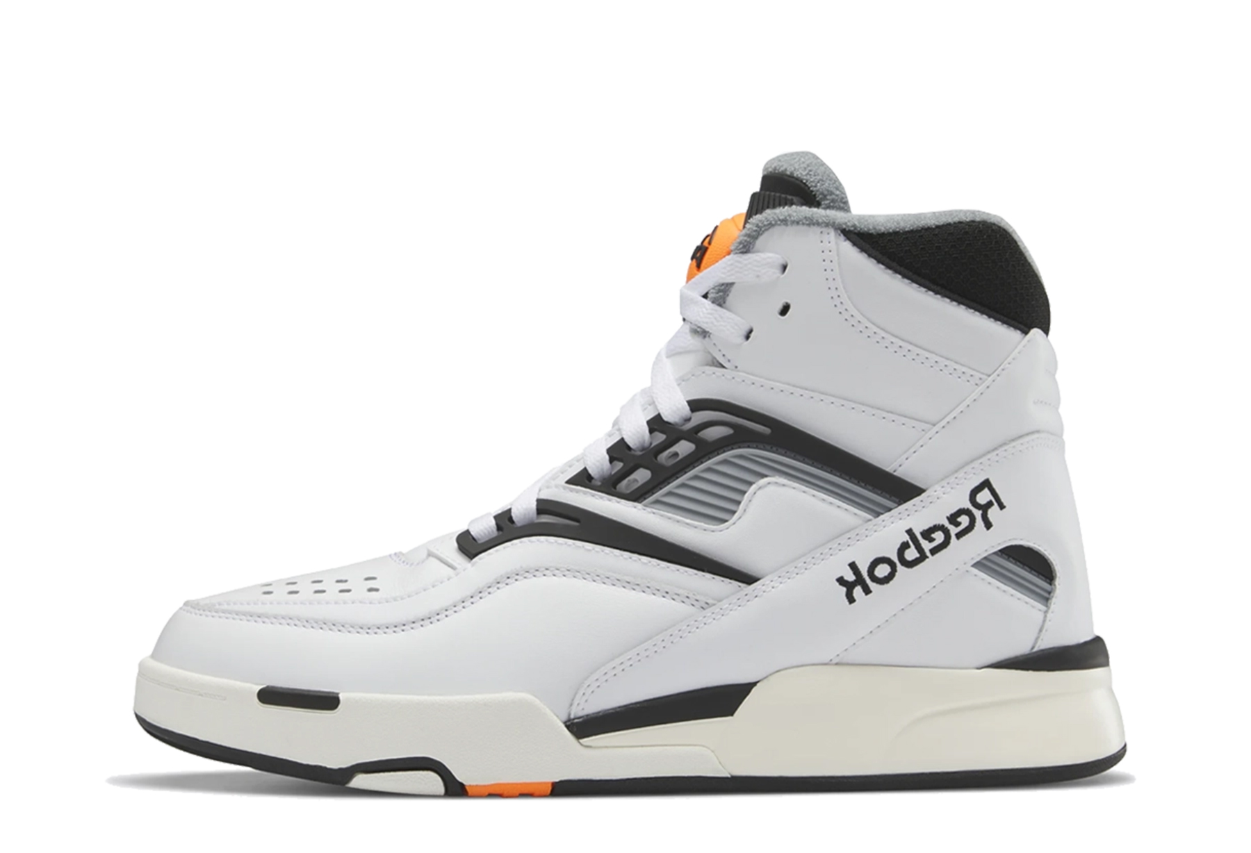 Reebok Pump TZ 'Cloud White' (2023) Core Black/Cloud White/Wild Orange sneaker – authenticated on KLEKT