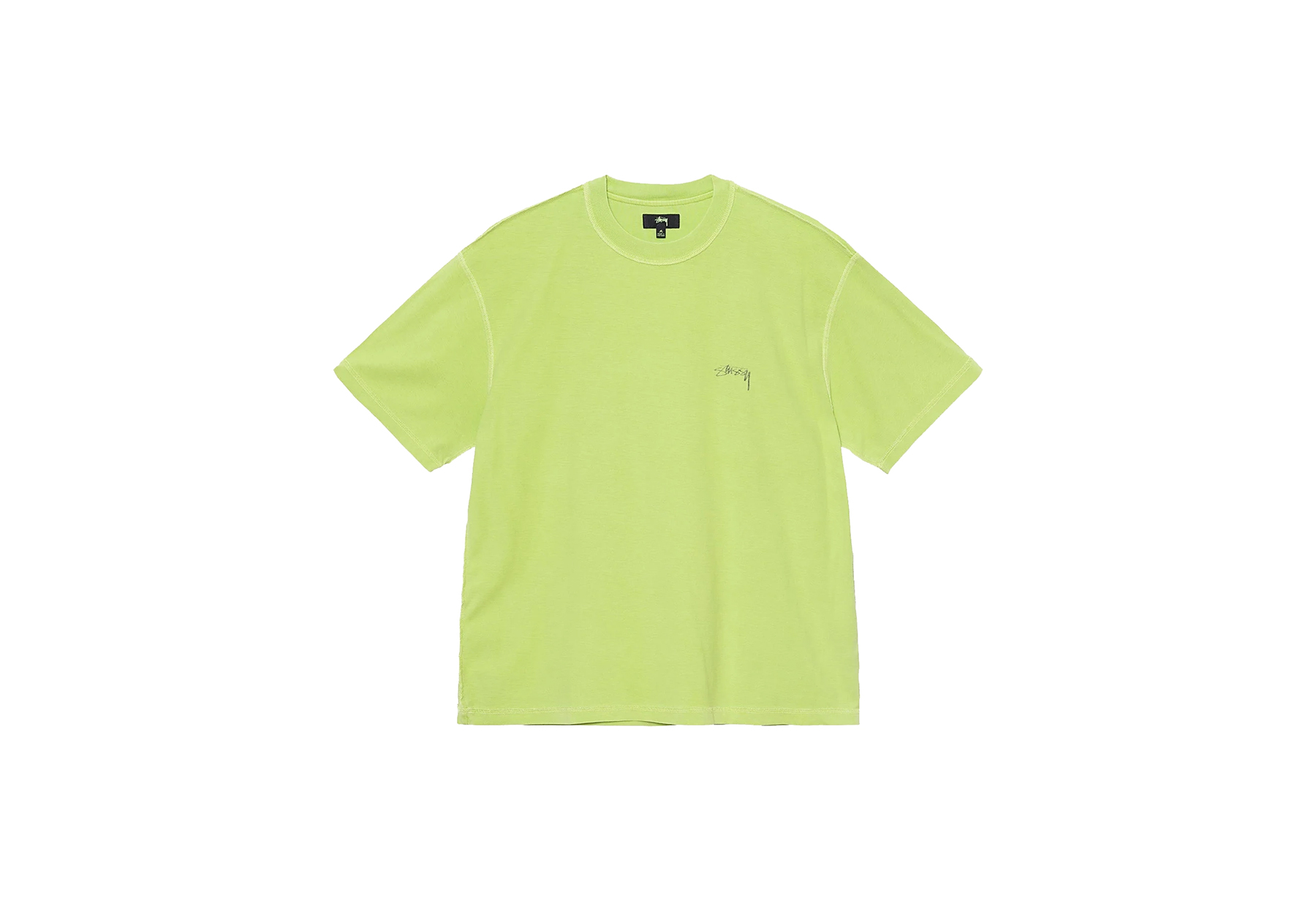 Stussy Lazy Tee Lime (SS23) LIME sneaker – authenticated on KLEKT