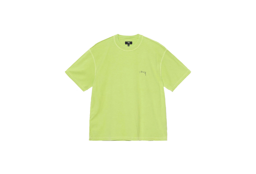 Stussy Lazy Tee Lime (SS23)