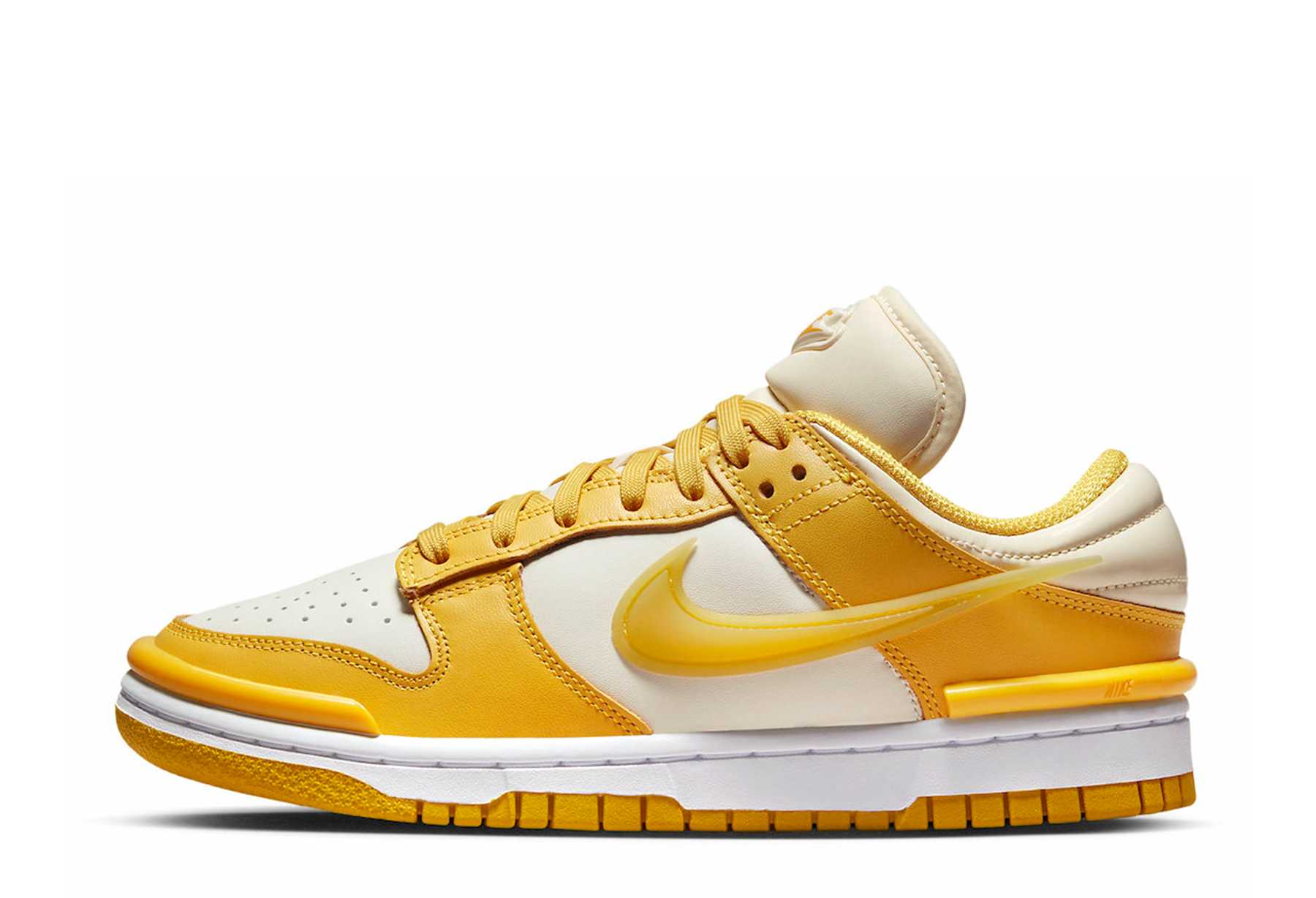 Nike Dunk Low Twist WMNS 'Vivid Sulfur' (2023) Coconut Milk/Vivid Sulfur-White sneaker – authenticated on KLEKT