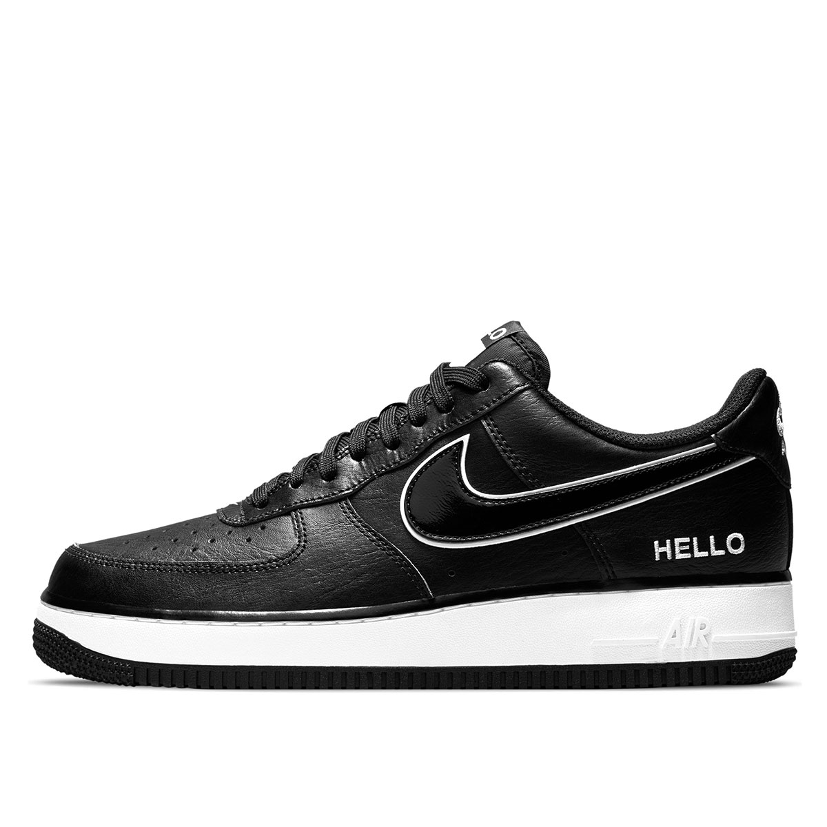 Nike Air Force 1 Low '07 LX Hello Black (2021) BLACK/WHITE/BLACK sneaker – authenticated on KLEKT