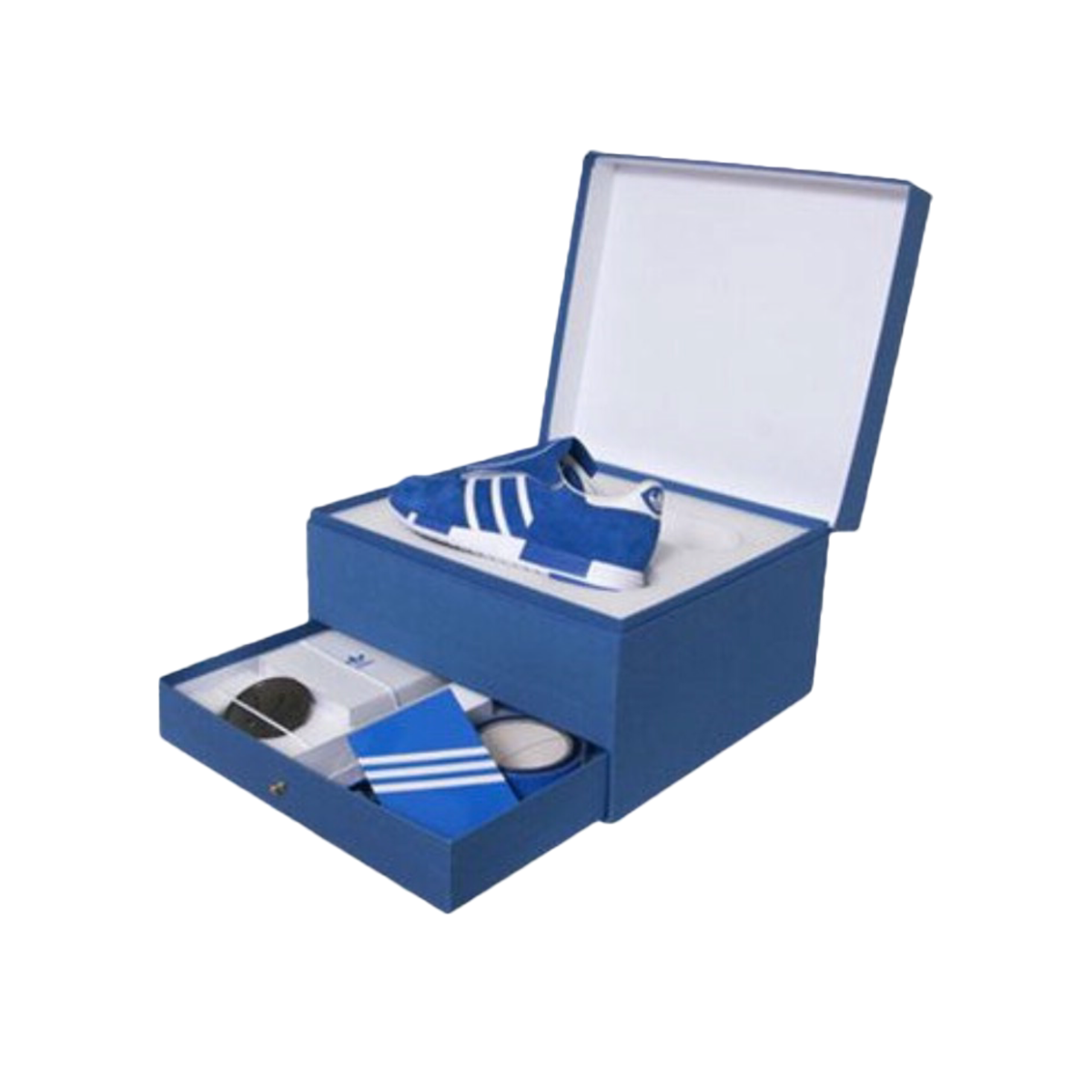 Adidas Micropacer Blue Suede Hamper Pack (Special Box) (2009) sneaker – authenticated on KLEKT