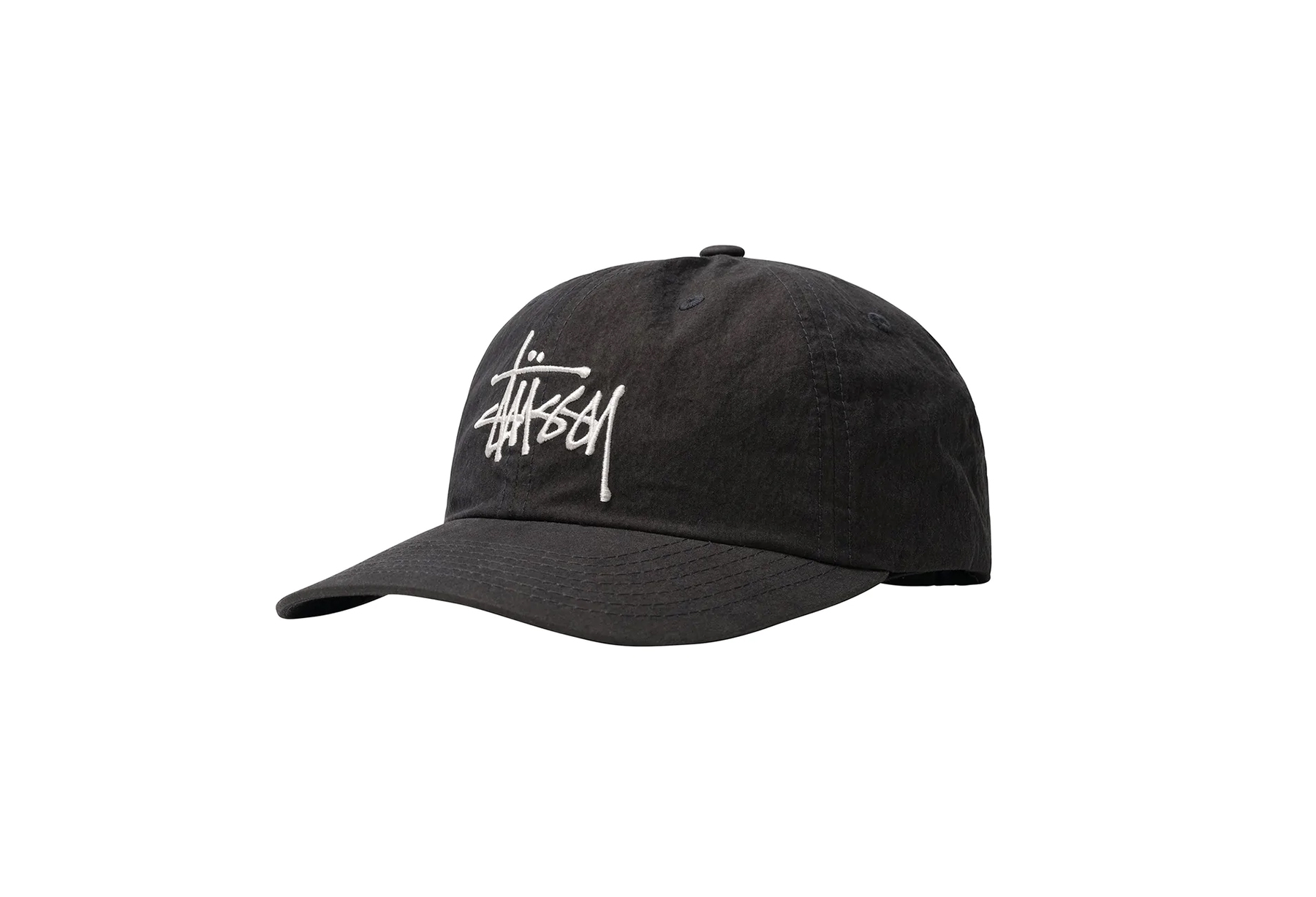 Stussy Bio Washed Big Logo Low Pro Black (FW22) BLACK sneaker – authenticated on KLEKT