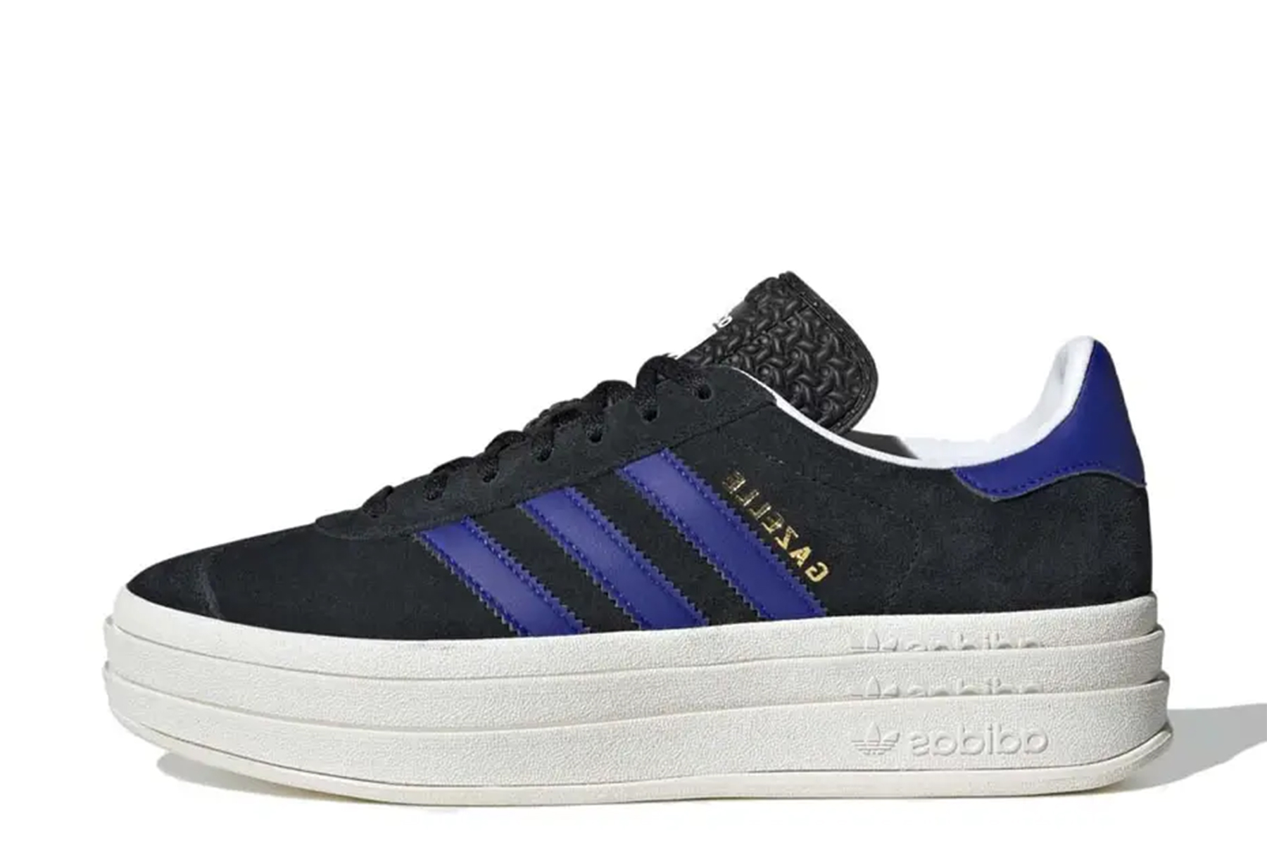 Adidas Gazelle WMNS 'Bold Black Lucid Blue' (2022) BLACK/BLUE sneaker – authenticated on KLEKT