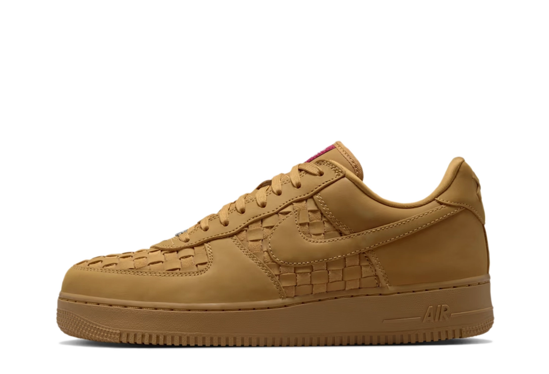 Nike Air Force 1 Low Premium 'Woven Wheat' (2026) Wheat/Sail/Team Red/Wheat sneaker – authenticated on KLEKT