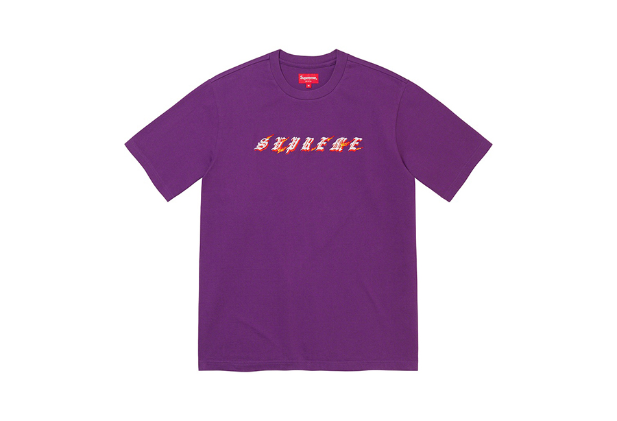 Supreme Flames S/S Top Plum (SS22) PLUM sneaker – authenticated on KLEKT