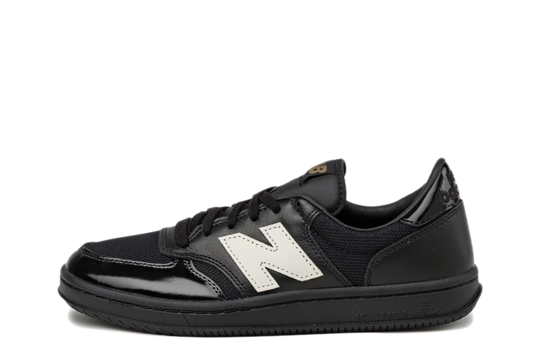New Balance T500 'Black' (2026) Black/Sea Salt sneaker – authenticated on KLEKT