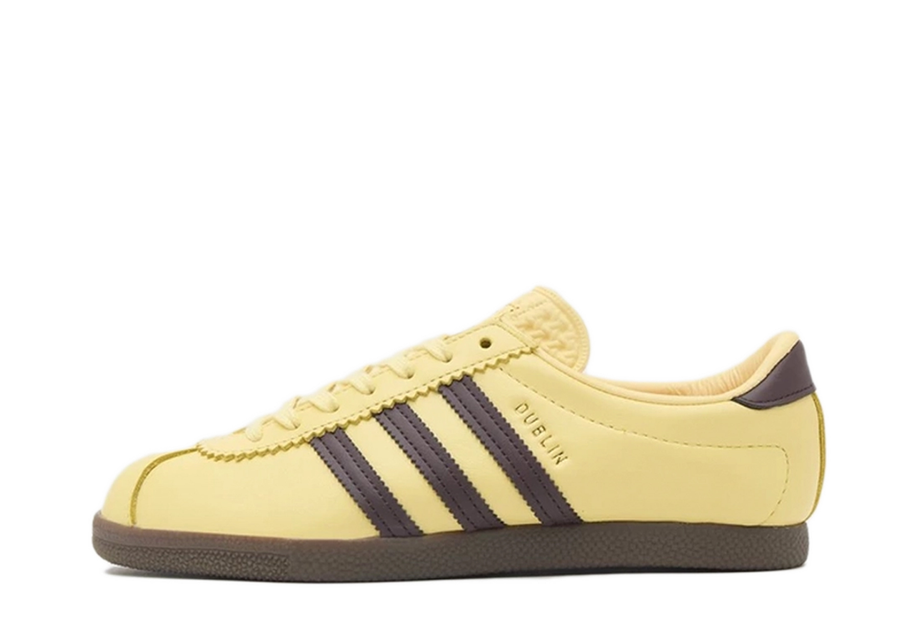 Adidas Dublin WMNS 'Preloved Yellow' - size? exclusive (2025) Preloved Yellow/Shadow Brown sneaker – authenticated on KLEKT
