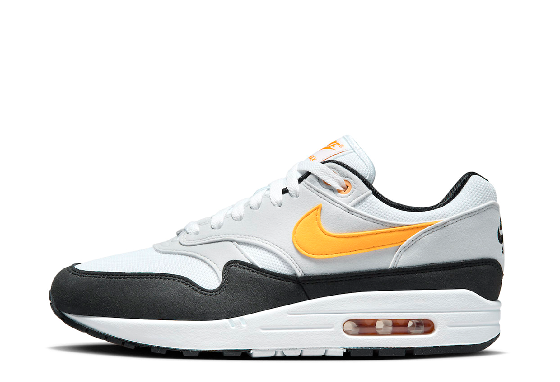 Nike Air Max 1 'University Gold' (2023) White/University Gold-Black sneaker – authenticated on KLEKT