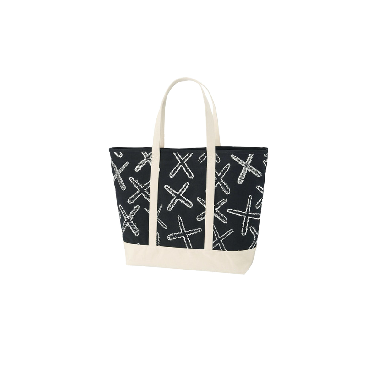Kaws x Uniqlo X Logo Tote Bag Black (SS16) BLACK sneaker – authenticated on KLEKT