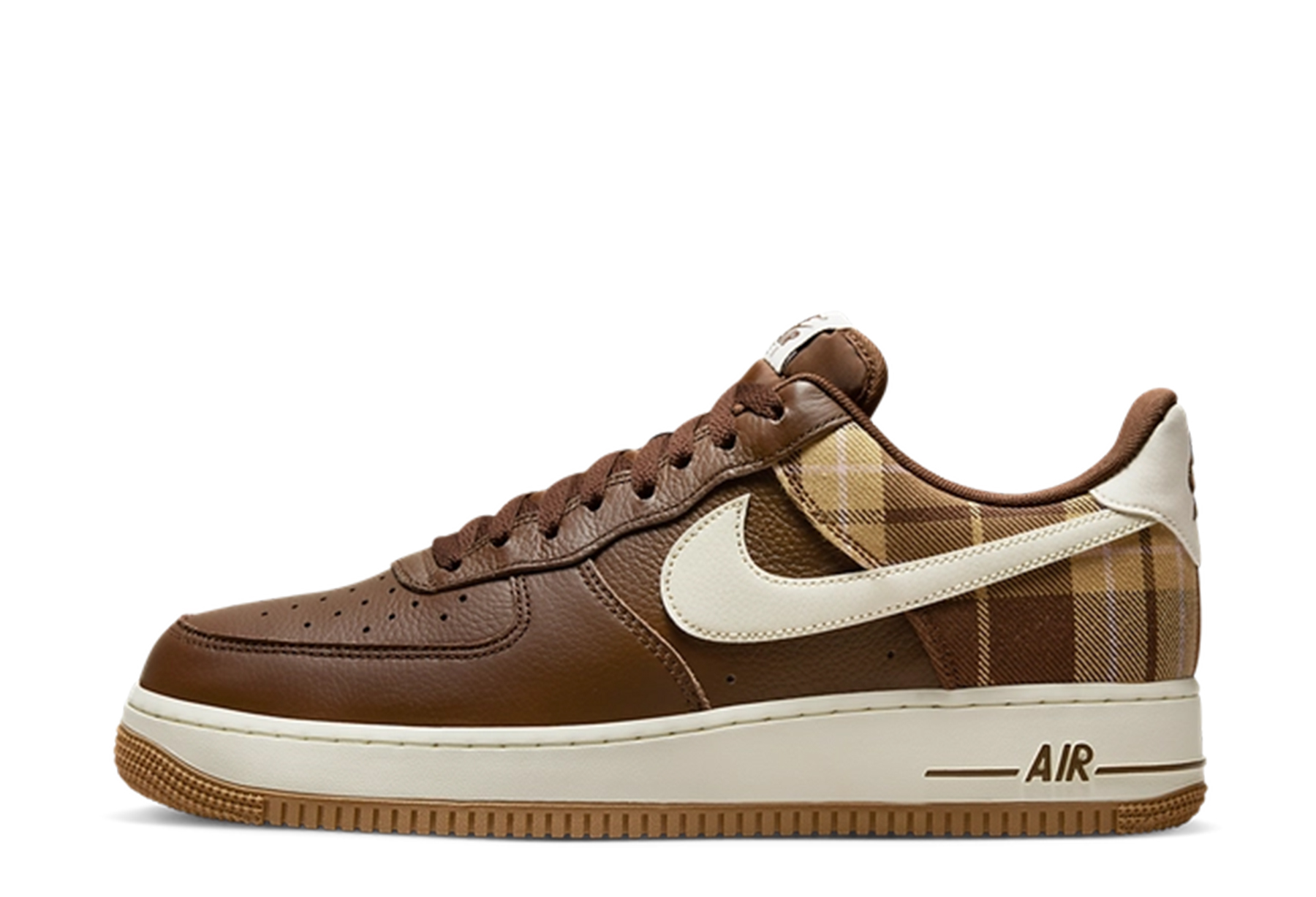 Nike Air Force 1 '07 LX Low 'Brown' Plaid Pack (2023) Cacao Wow/Pale Ivory/Cacao Wow sneaker – authenticated on KLEKT