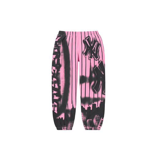 Supreme x New York Yankees Airbrush Sweatpant Pink (FW21)