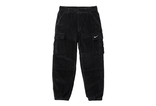 Supreme x Nike Arc Corduroy Cargo Pant Black (SS22)