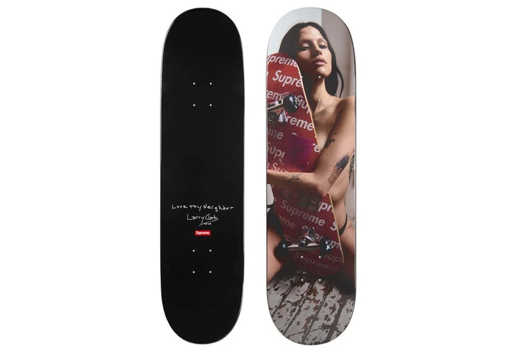 Supreme x Larry Clark Skateboard - 8.25" x 32" (FW26) MULTI sneaker – authenticated on KLEKT