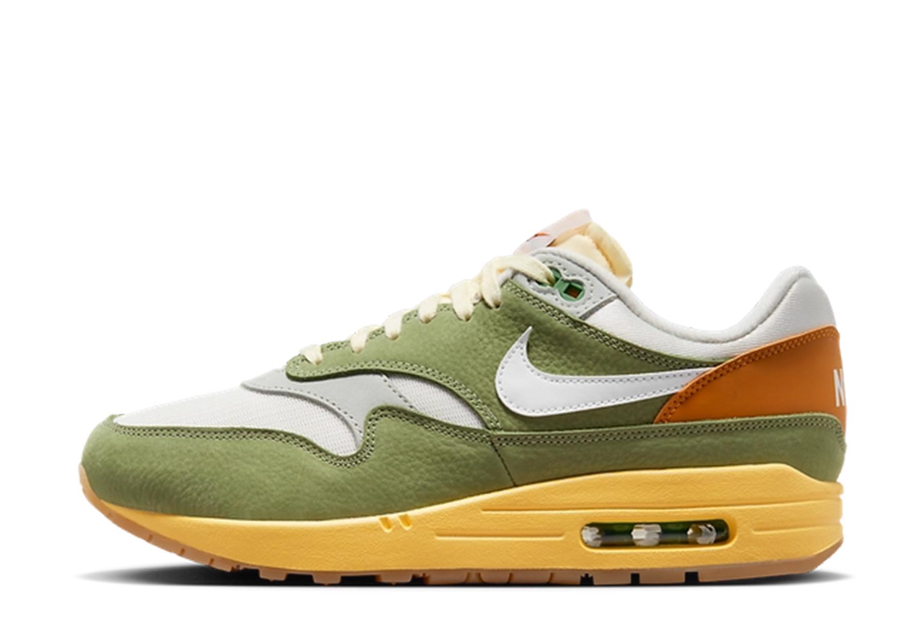Nike Air Max 1 WMNS 'Design By Japan' (2023) Green/White/Medium Gum sneaker – authenticated on KLEKT