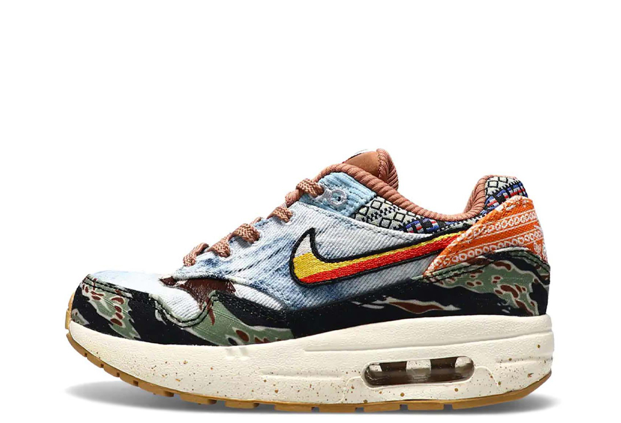 Nike Air Max 1 SP Concepts Heavy (PS) (2022) ELEMENTAL GOLD/SAIL-BLACK-WORN BLUE sneaker – authenticated on KLEKT