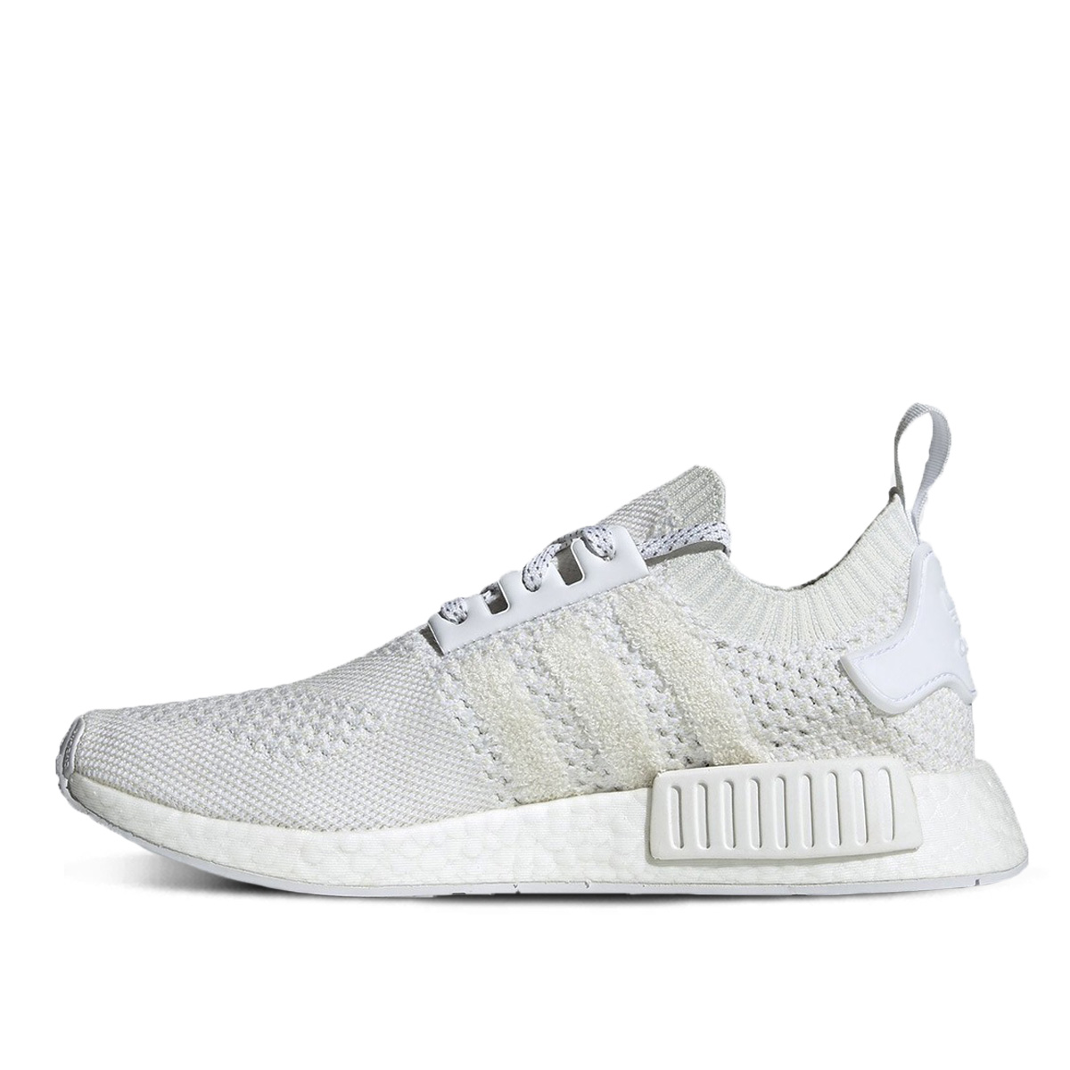Adidas NMD R1 Primeknit Triple White (2019) sneaker – authenticated on KLEKT
