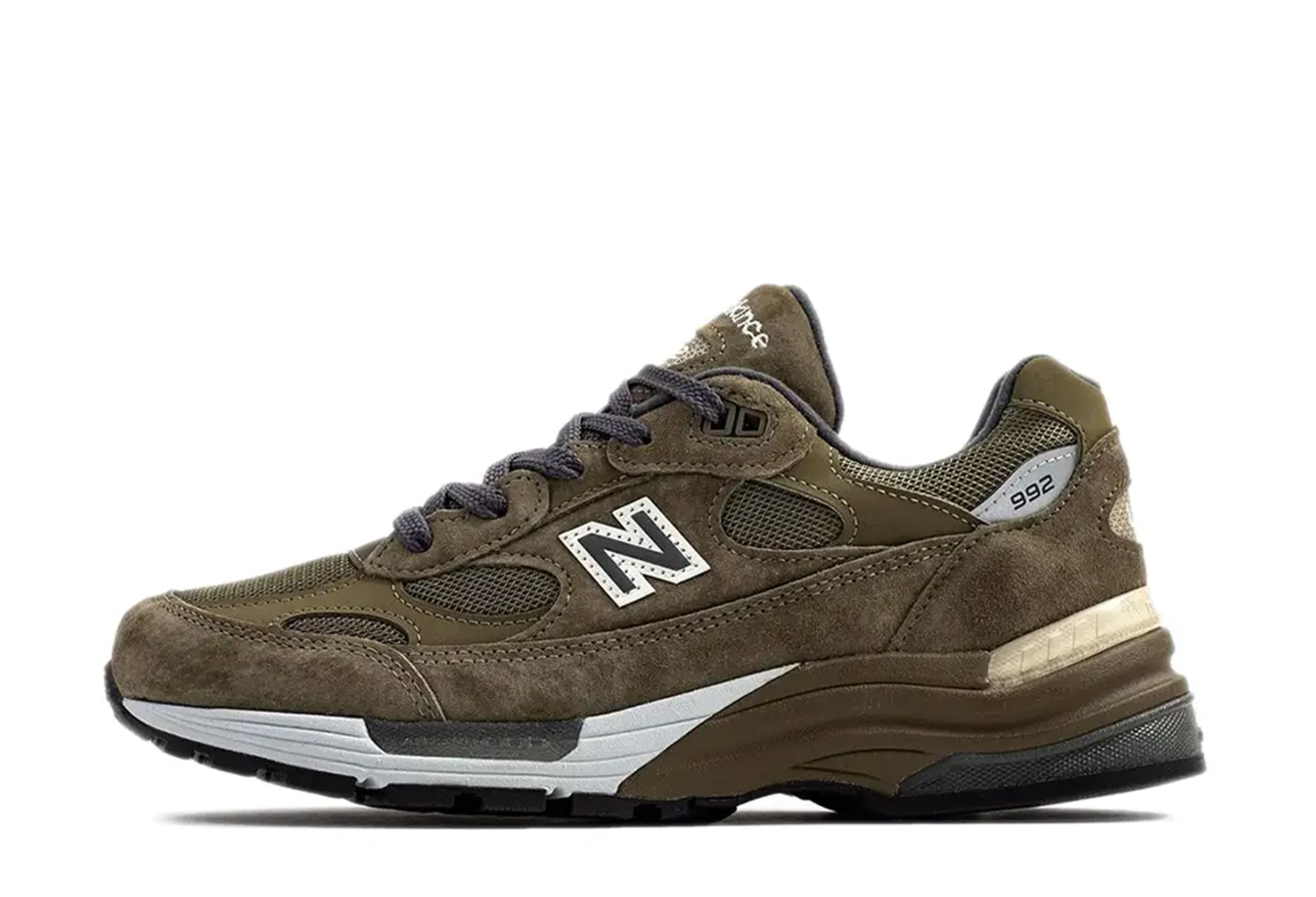 New Balance 992 'Dark Camo' (2025) GREEN sneaker – authenticated on KLEKT