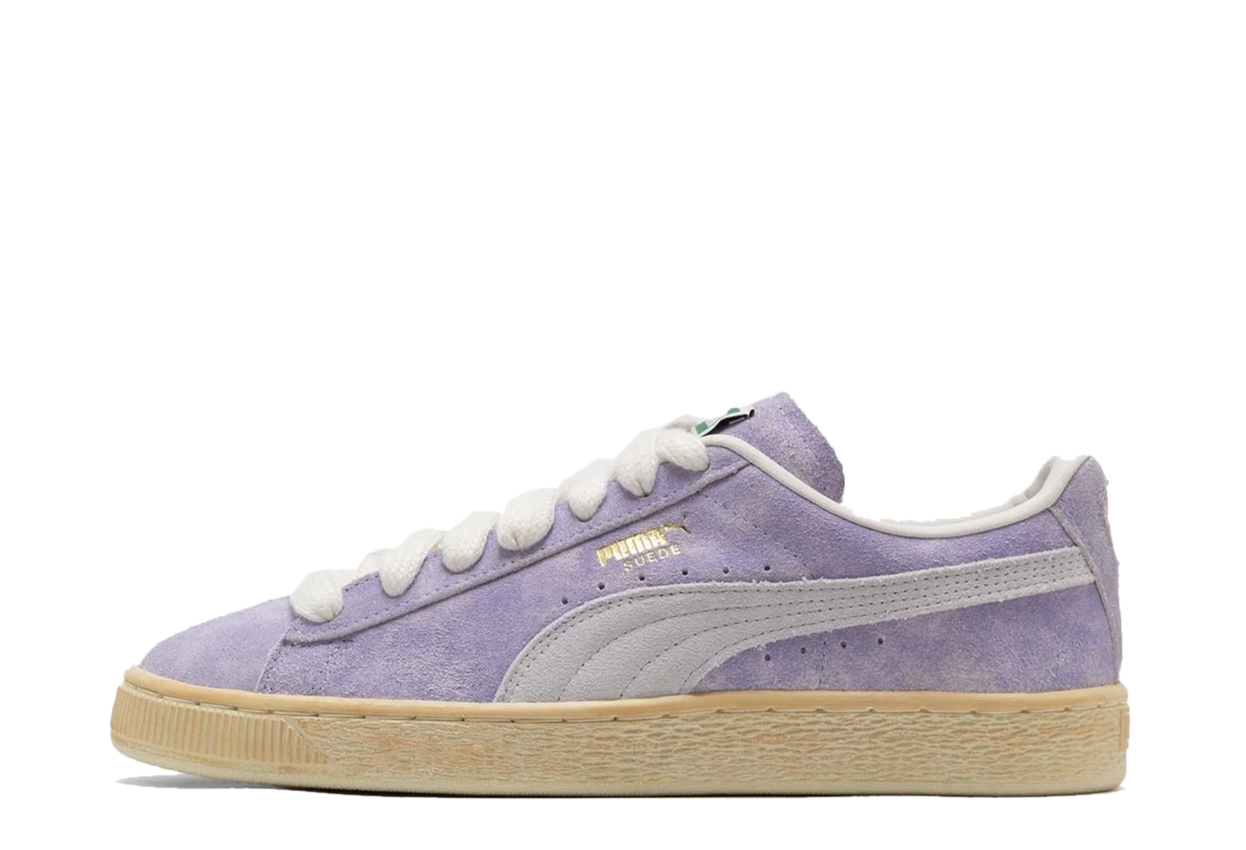 Puma Suede Faded 'Lavender Alert' (2024) Lavender Alert/Frosted Ivory sneaker – authenticated on KLEKT