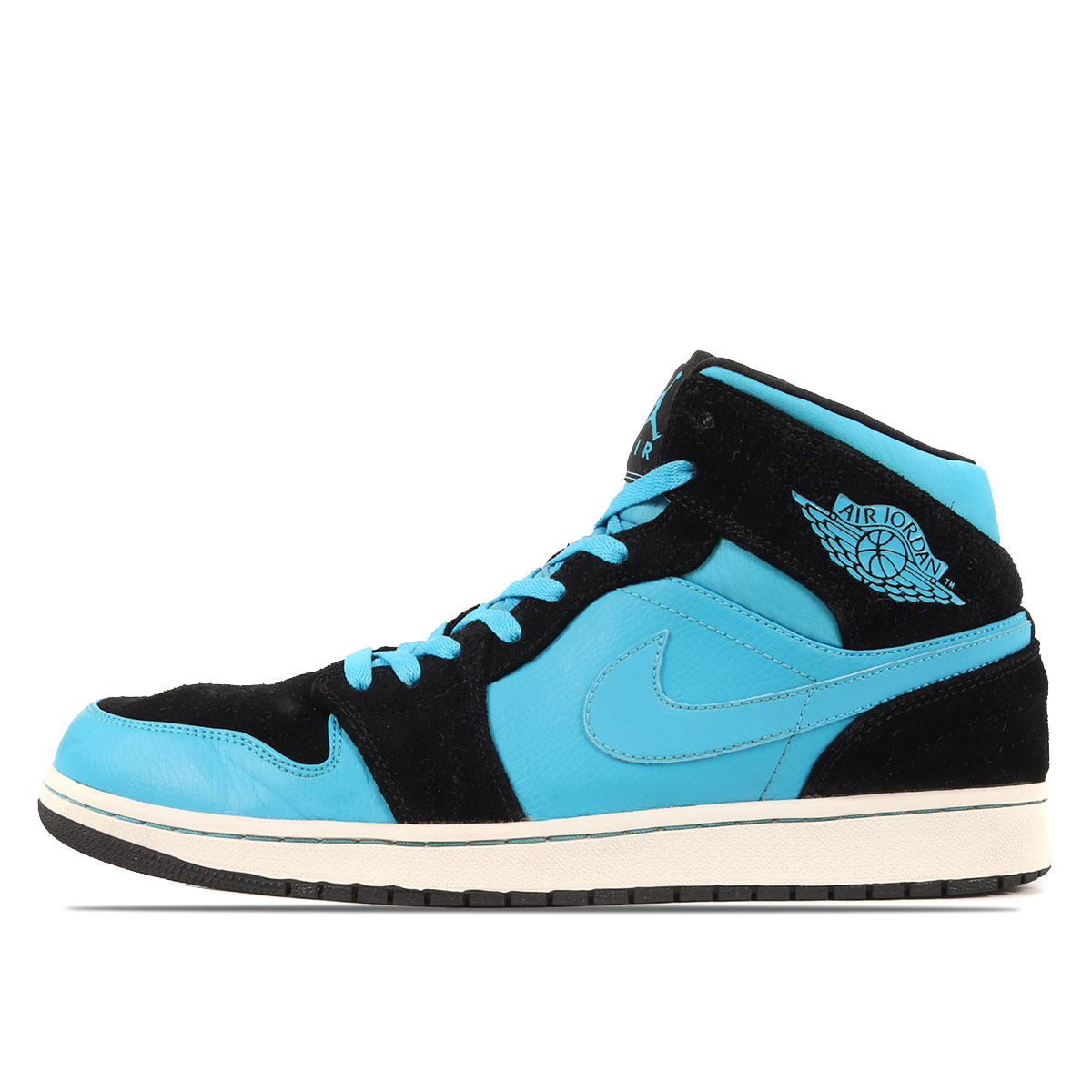 Air Jordan 1 Mid Dark Powder Blue sneaker – authenticated on KLEKT