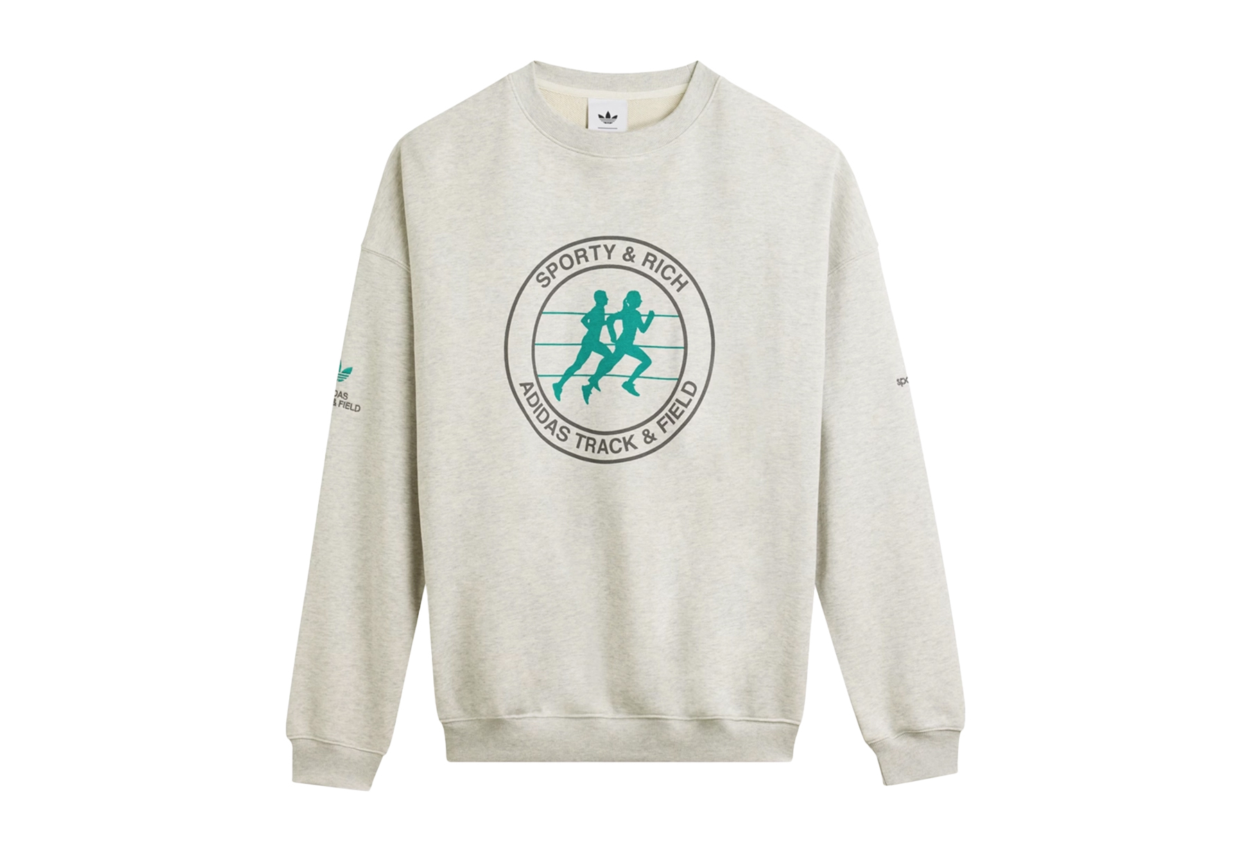 Adidas x Sporty & Rich Sweatshirt WMNS 'Grey' (2025) GREY sneaker – authenticated on KLEKT