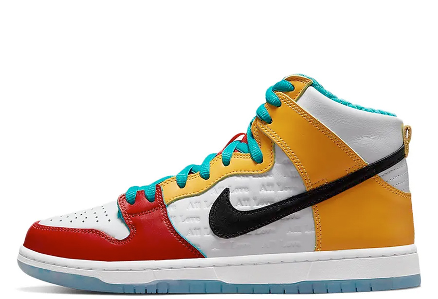 Nike SB x FroSkate High Pro QA 'All Love No Hate' (2022) Multi sneaker – authenticated on KLEKT