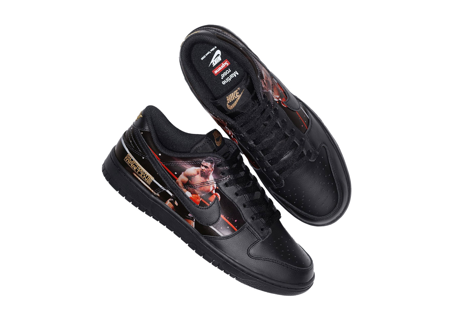 Nike x Supreme x Martine Rose Dunk Low Mike 'Tyson Black' (2026) photo 3