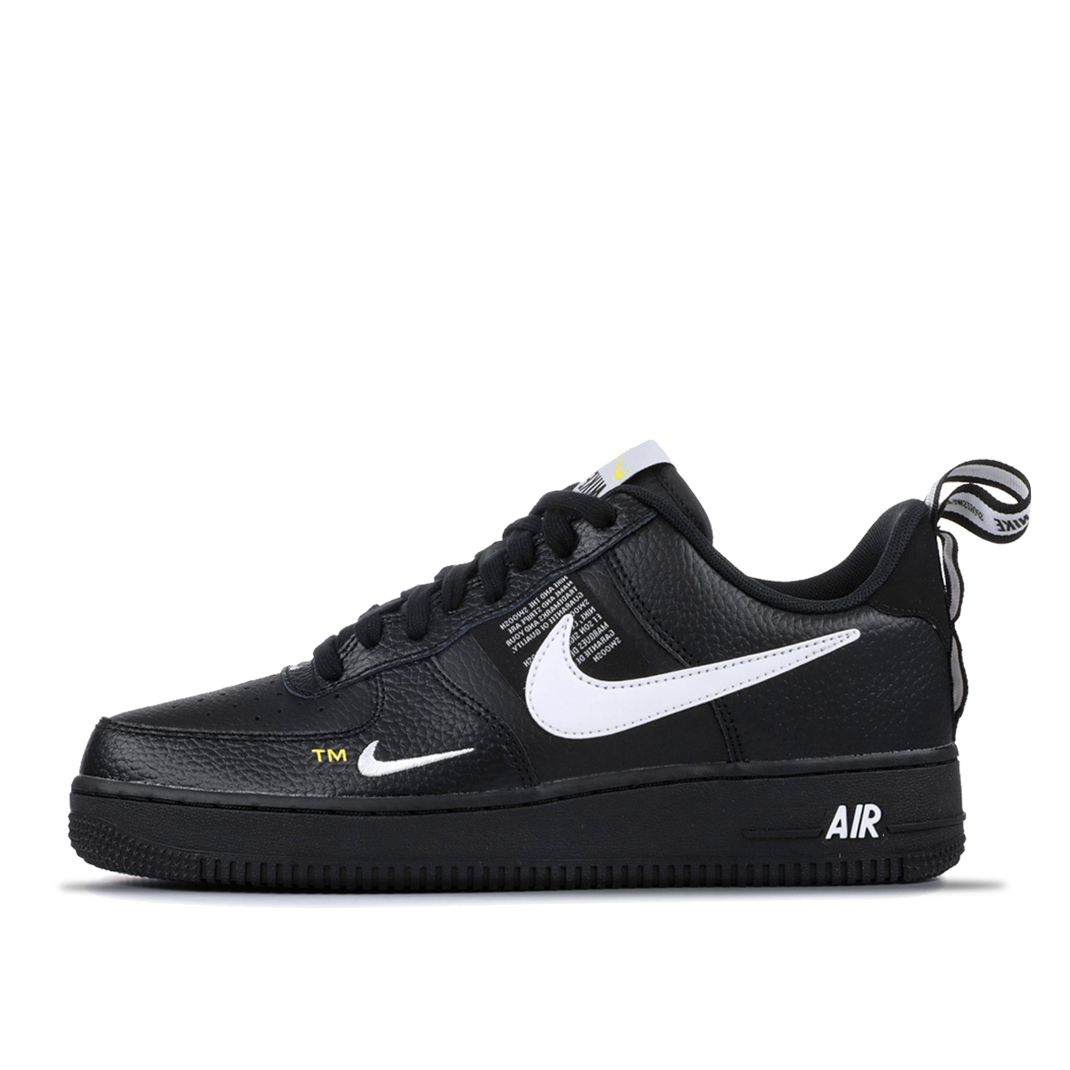Nike Air Force 1 07' LV8 Black 'Utility' (GS) (2018) BLACK/WHITE/TOUR YELLOW sneaker – authenticated on KLEKT