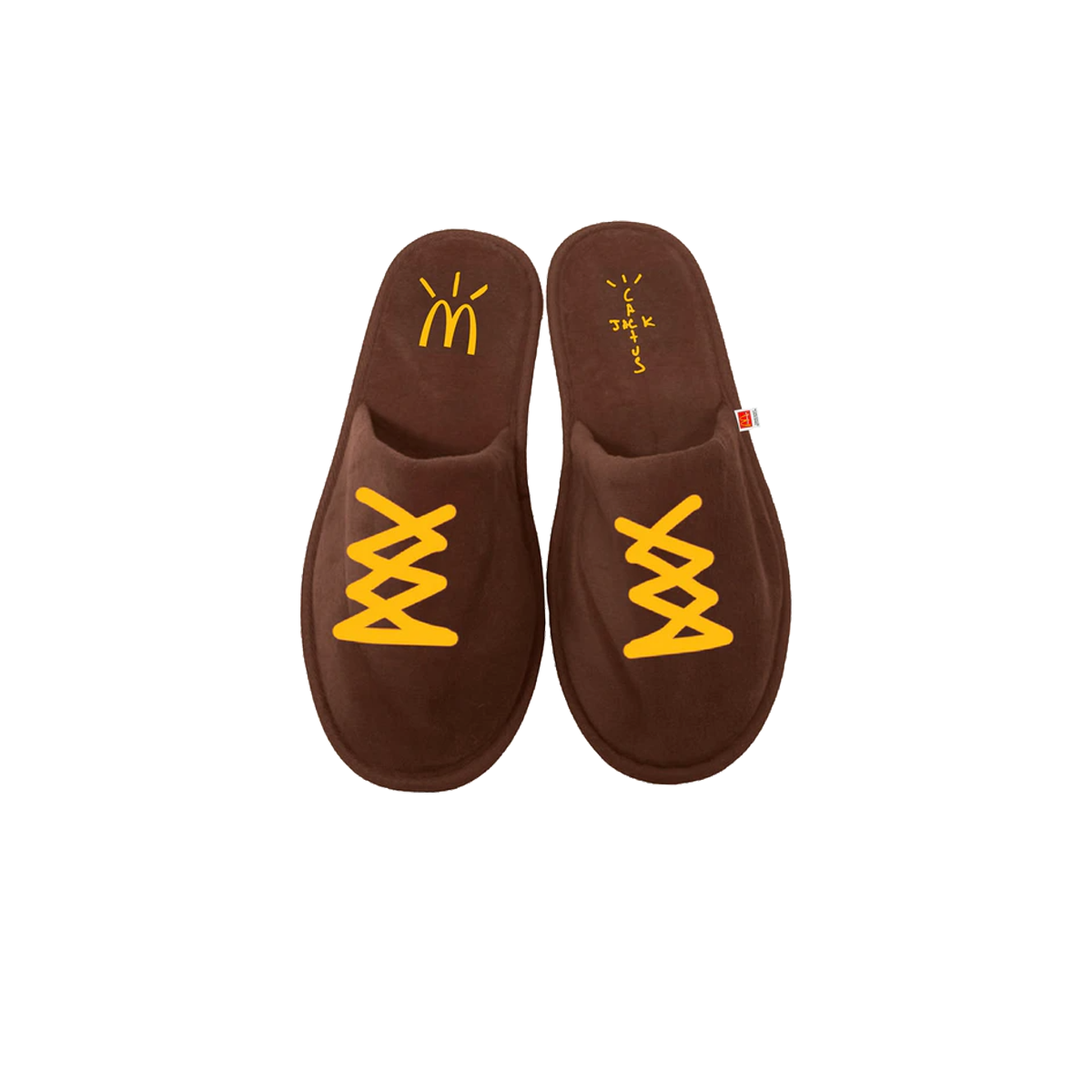 Travis Scott x McDonald's Cj House Slippers Brown L/XL (FW20) sneaker – authenticated on KLEKT