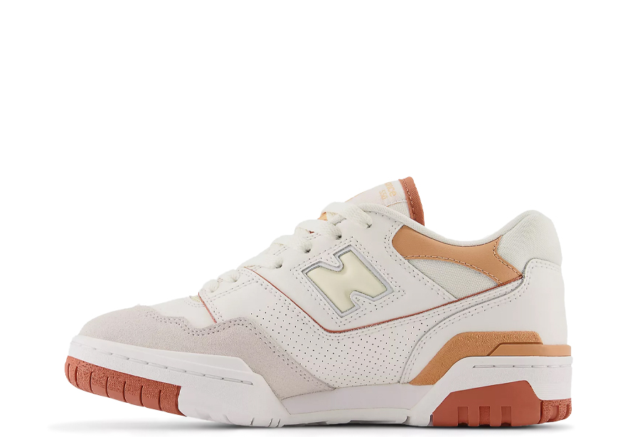 New Balance 550 WMNS 'White Brown' (2022) WHITE/CREAM/BROWN sneaker – authenticated on KLEKT
