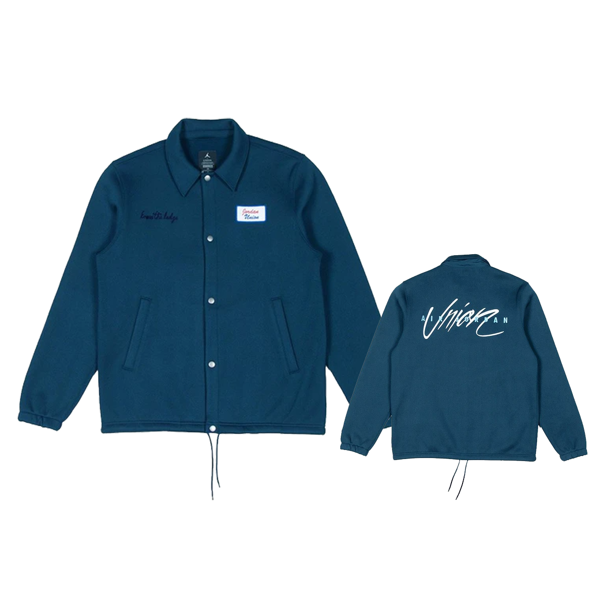 Air Jordan x Union Coaches Jacket Navy (FW20) sneaker – authenticated on KLEKT