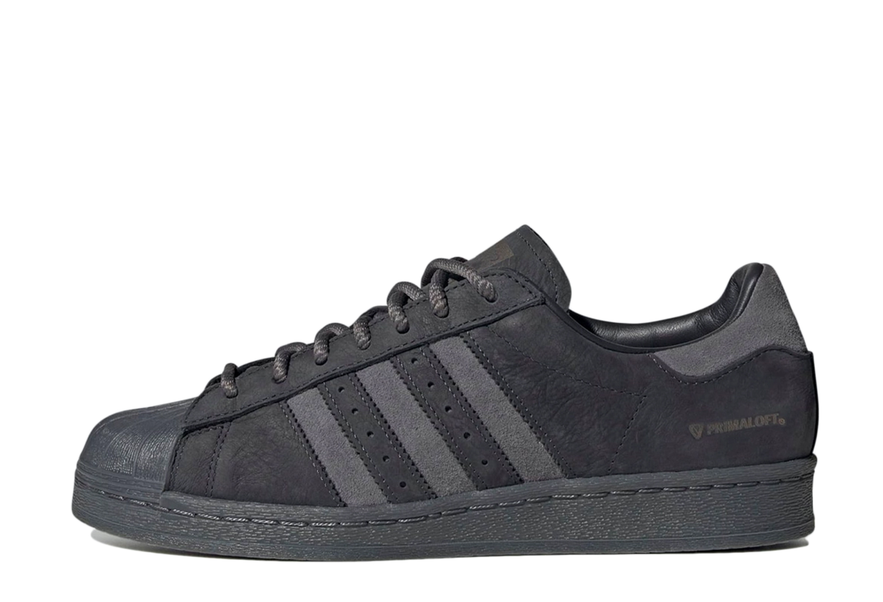 Adidas Superstar 82 Primaloft 'Carbon' (2023) Carbon/Grey Four/Grey Five sneaker – authenticated on KLEKT