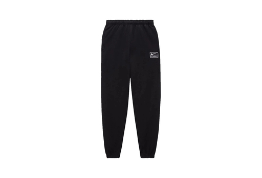 Nike x Stussy Stone Washed Fleece Pant 'Black' (2025)