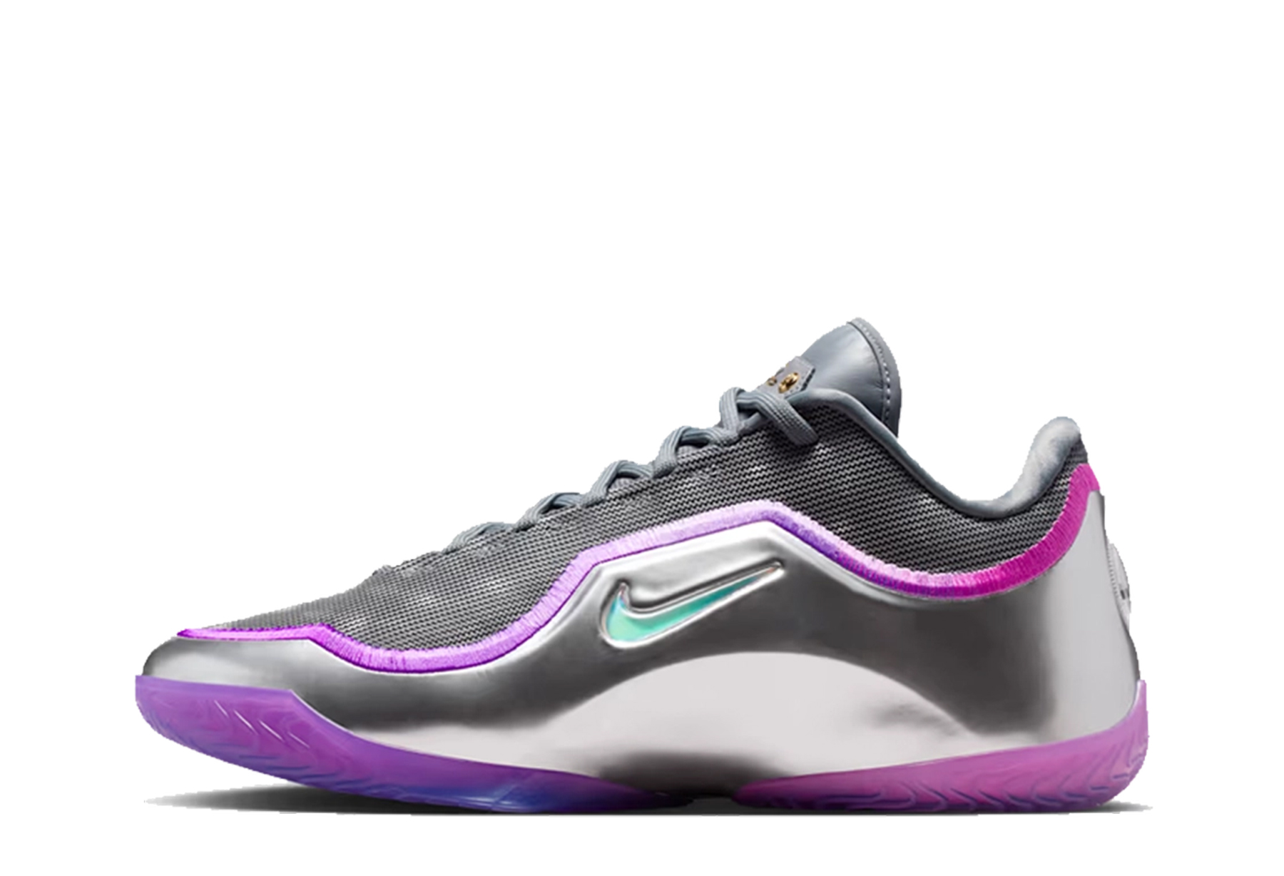 Nike LeBron XXIII 'Bubble Boy' (2025) Cool Grey/Metallic Silver/Vivid Purple/Multicolor sneaker – authenticated on KLEKT