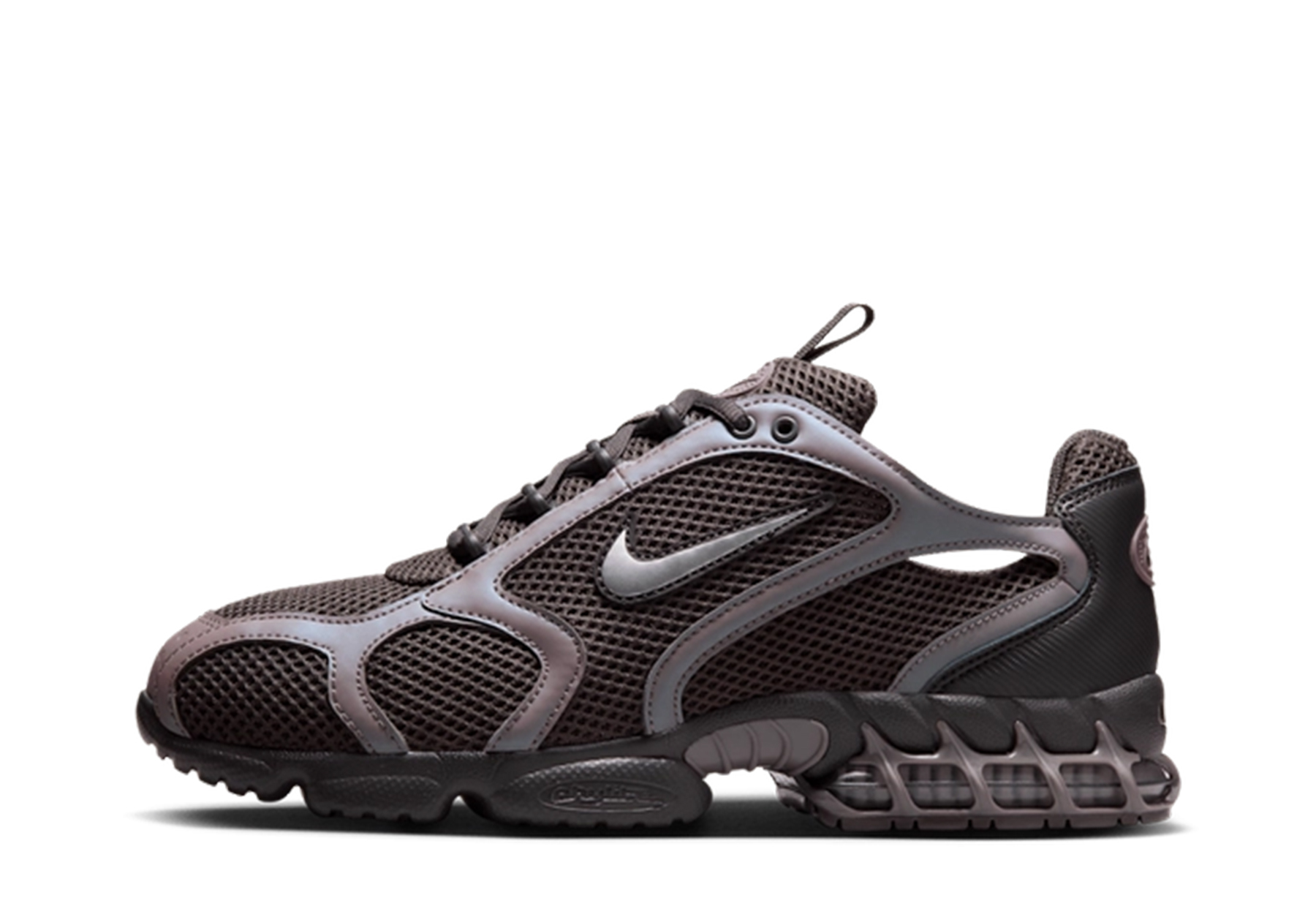Nike Air Zoom Spiridon Cage 2 'Medium Ash' (2025) Medium Ash/Taupe Grey/Cave Stone/Metallic Silver sneaker – authenticated on KLEKT