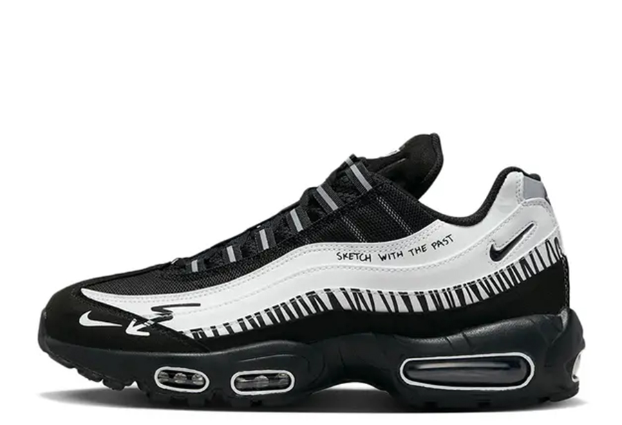 Nike x Future Movement Air Max 95 'Make Your Mark' (2022) BLACK/WHITE sneaker – authenticated on KLEKT