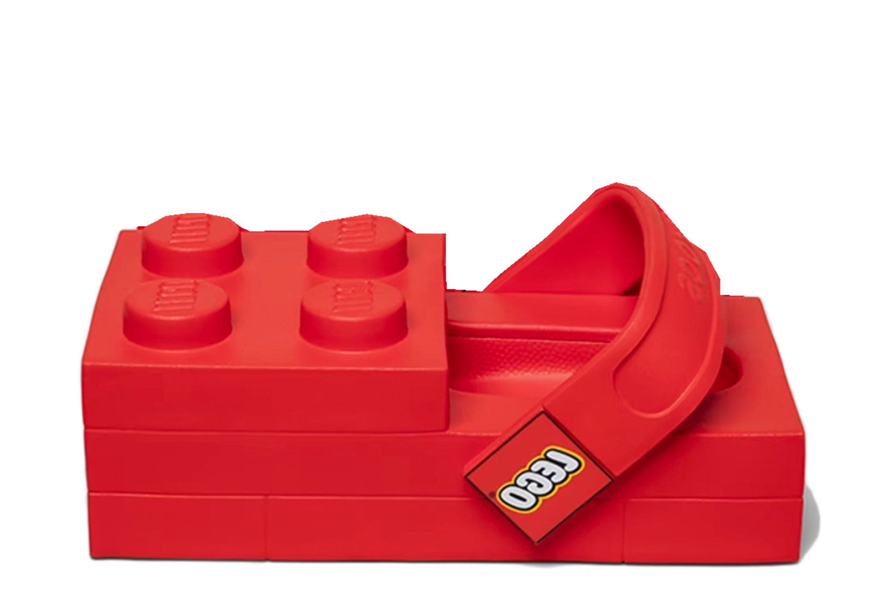 Crocs x LEGO® Brick Clog 'Bright Red' (2026) Bright Red sneaker – authenticated on KLEKT