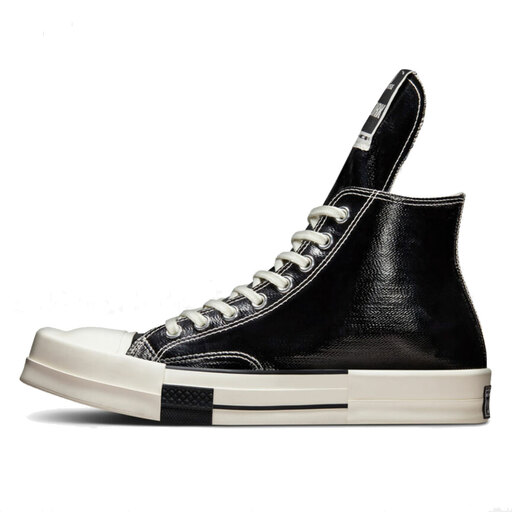 Converse TURBODRK Chuck Taylor All-Star 70 Hi Rick Owens DRKSHDW Black Lacquered Denim (2022)