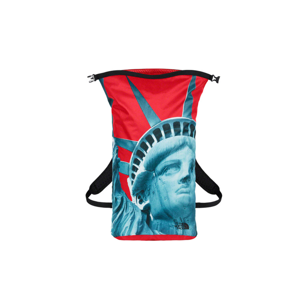 Supreme x The North Face Statue of Liberty Waterproof TNF Backpack Red (FW19) Red sneaker – authenticated on KLEKT