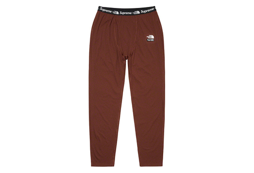 Supreme x The North Face Base Layer Pant Brown (FW22)