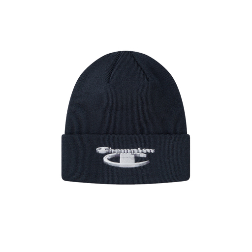 Supreme x Champion 3D Metallic Beanie Navy (FW18)