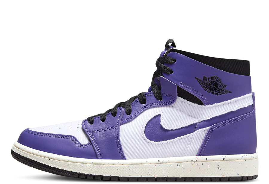 Air Jordan 1 Zoom CMFT Crater Purple (2022)  WHITE/CRATER PURPLE/BLACK sneaker – authenticated on KLEKT