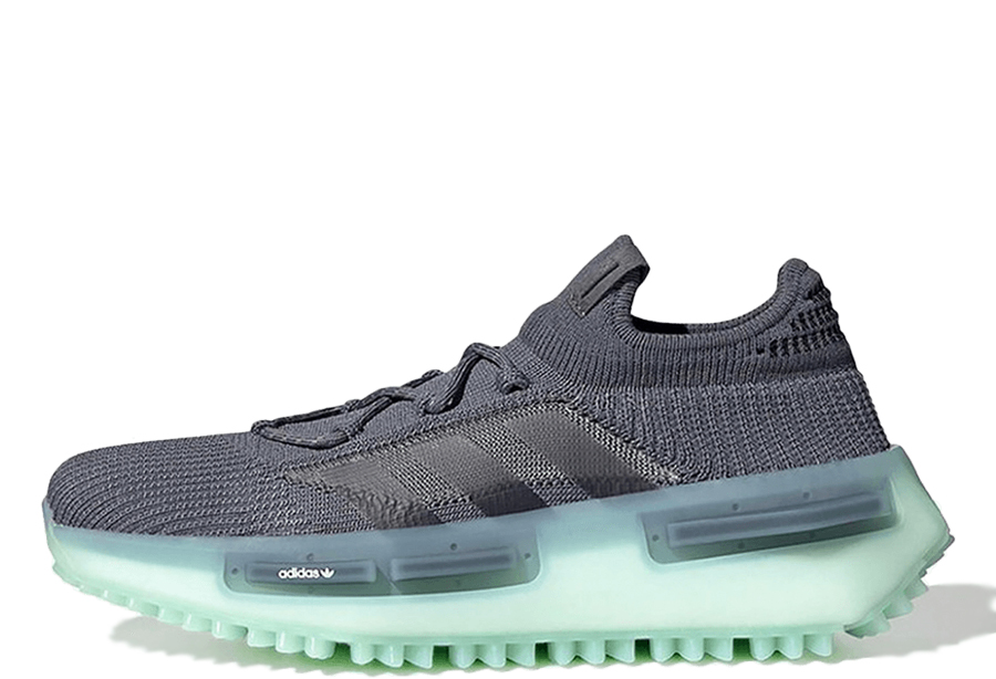 Adidas NMD S1 Grey Green Glow grey/ green glow sneaker – authenticated on KLEKT
