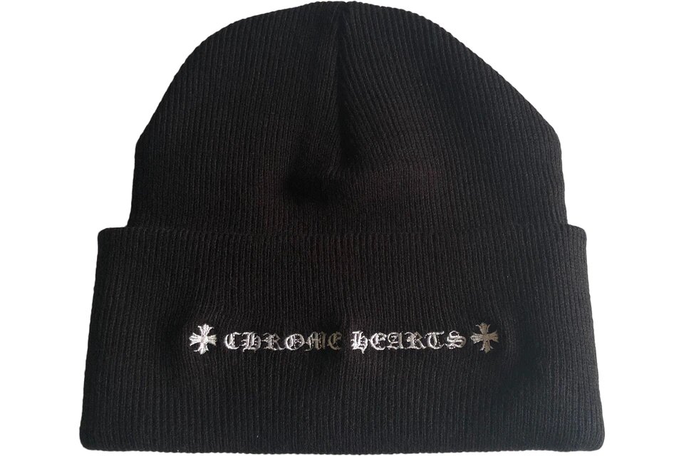 Chrome Hearts Matty Boy Chomper Beanie BLACK sneaker – authenticated on KLEKT