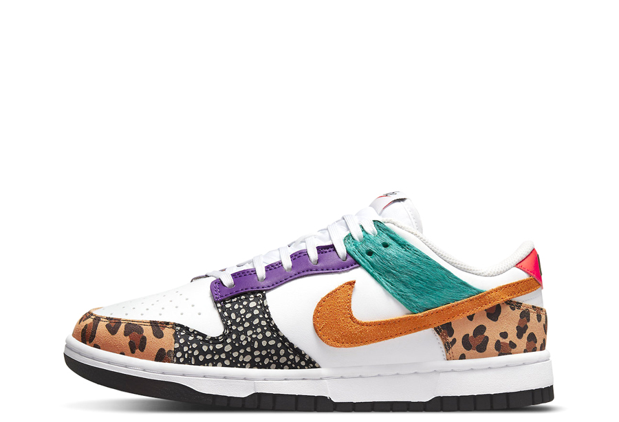 Nike Dunk Low WMNS 'Safari Mix' (2022) white/multi sneaker – authenticated on KLEKT