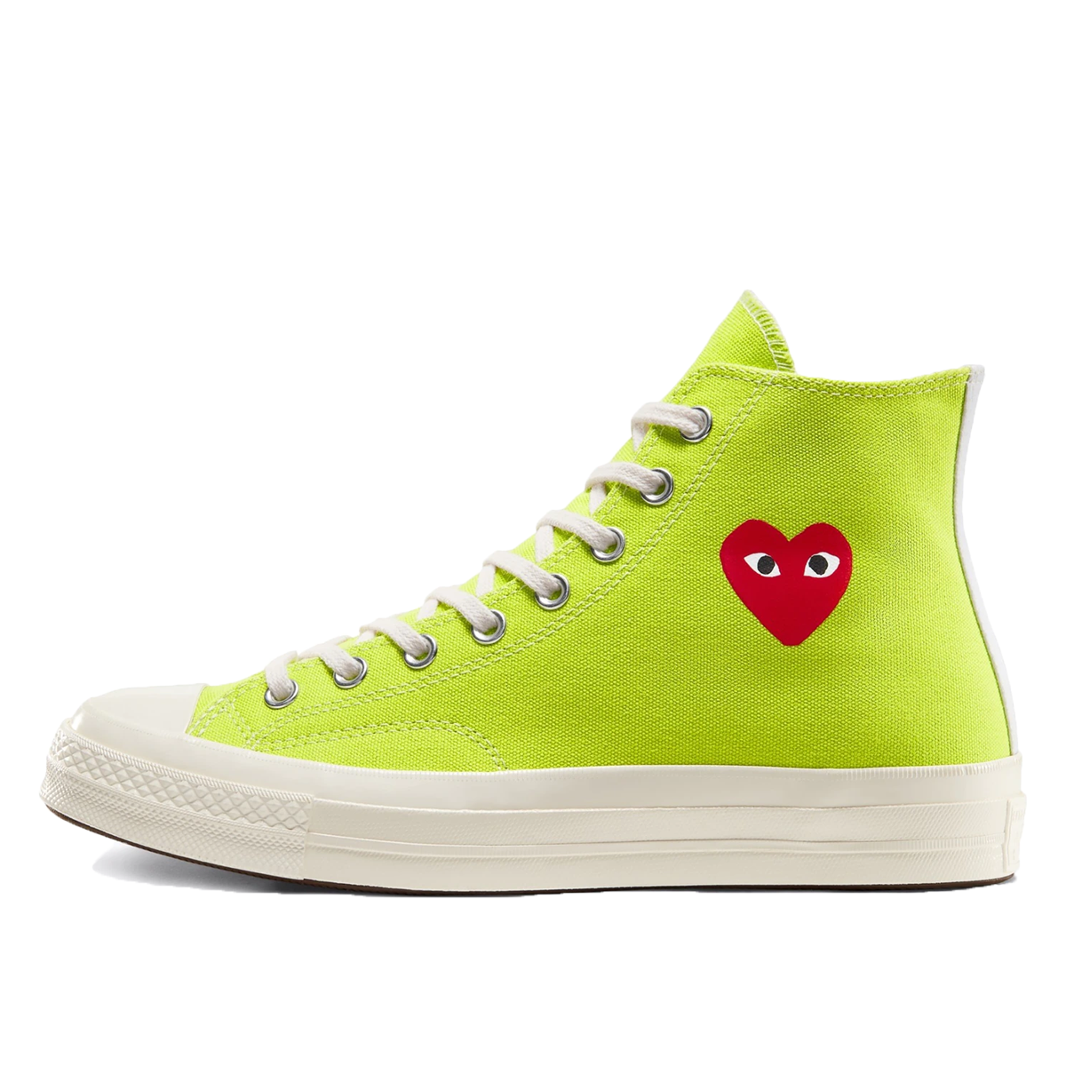 Converse Chuck Taylor All-Star 70s Hi Comme des Garcons Play Bright Green (2020) sneaker – authenticated on KLEKT