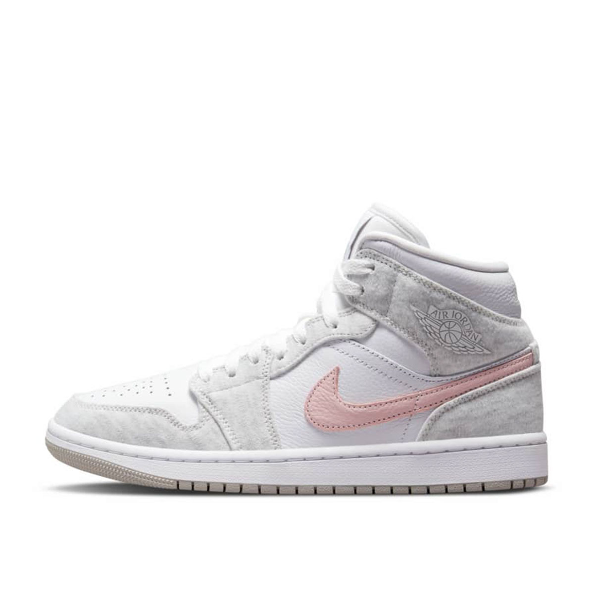 Air Jordan WMNS 1 Mid SE Light Iron Ore (2022)  LIGHT IRON ORE/ATMOSPHERE-WHITE sneaker – authenticated on KLEKT